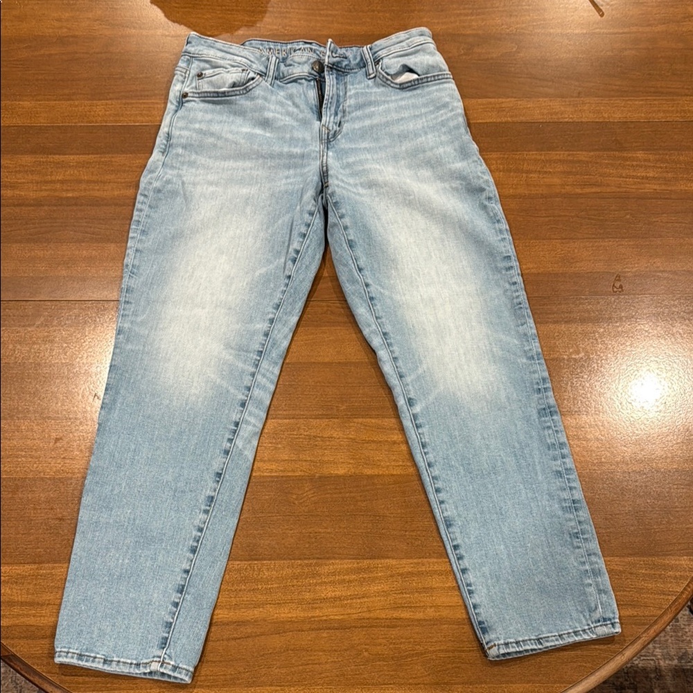American Eagle Outfitters Blue Straight Jeans